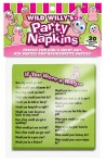 Wild Willy's Party Napkins