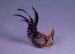 Mask Purple W/eyeglass Frame