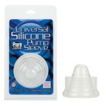 Universal Silicone Pump Sleeve Clear