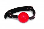 S&m Solid Red Ball Gag