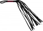 S&m Red & Black Stripe Flogger