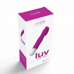 Vivido Luv Mini Vibe Hot In Bed Pink