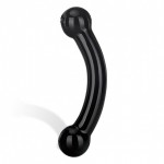 Double Bull Black Dildo