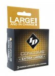 Id Extra Large Condom 3pk