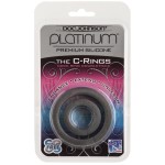 Platinum Silicone C Ring Charcoal